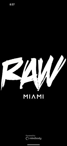 Android application Raw Fit 305 screenshort