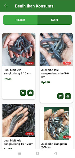 Sibiat :Jual beli ikan tanaman Screen 2