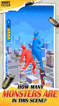 Game screenshot シューティングゲーム: ジャイアントウォンテッド hack