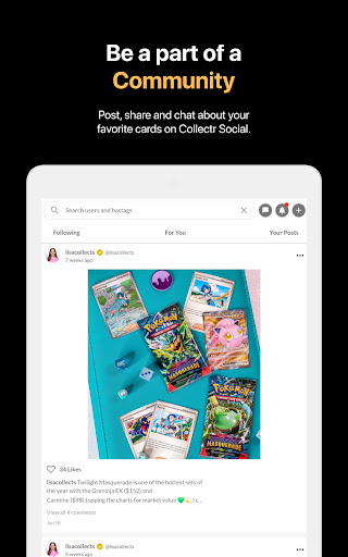 Screenshot of Collectr - TCG Collector App