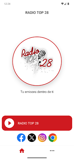 Android application Radio Top 28 screenshort