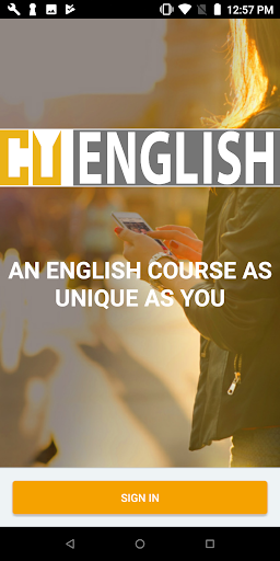 Android application Cyber University English screenshort