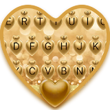 Golden Love Theme&Emoji Keyboard icon
