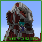 Cover Image of Download attack on titan mod for mcpe - AOT cable craft 1.2 APK