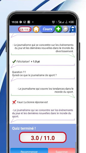 Cours de Journalisme Screen 2