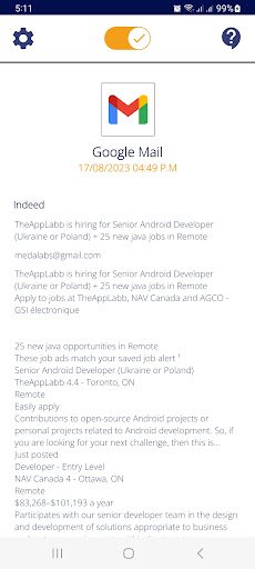 Smart Notifications Reader