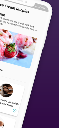 Ice Cream Recipe Screen 2