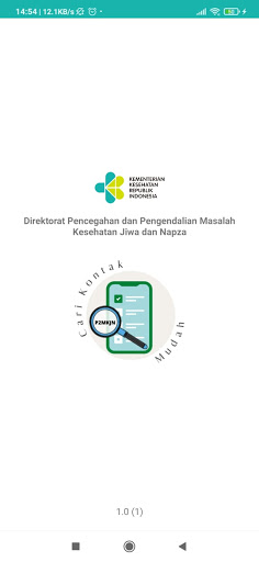 Android application Kontak P2MKJN screenshort
