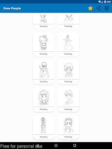 How To Draw People v1.0 APK (Latest Version) Free For Android 10