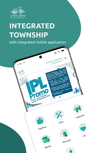 Android application eTown screenshort