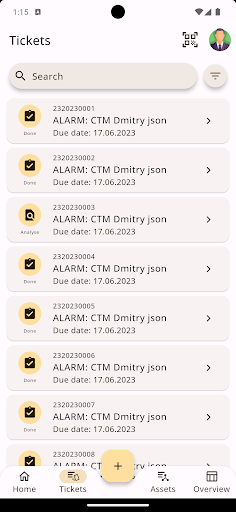 Field service management Screen 2