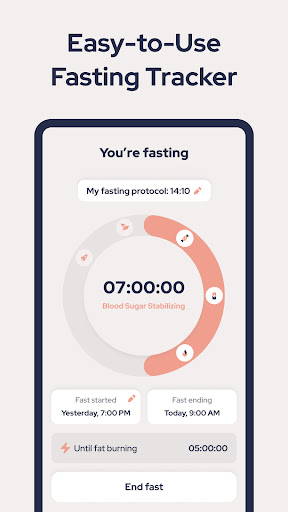 Intermittent Fasting: FastEasy Screen 2
