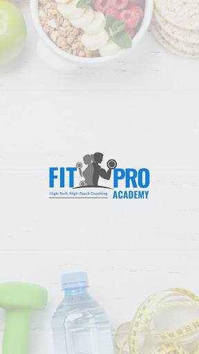 Android application FitPro Academy screenshort