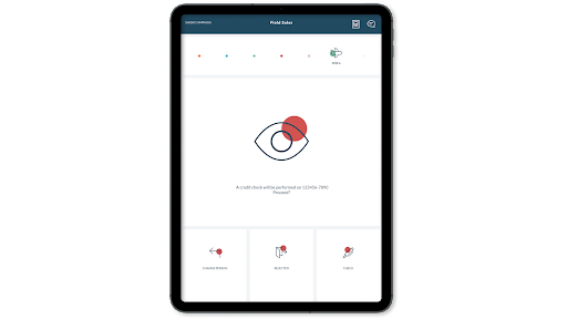 Cirrus Field Sales Screen 2