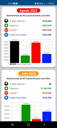 Mi Contador Personal Screen 3