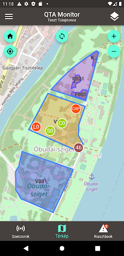 Android application QTA Monitor screenshort