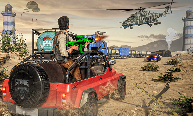 Cover Shoot - Gun Games 3D banner