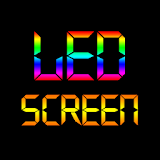 Live LED Screen | Create marquee text on phone icon
