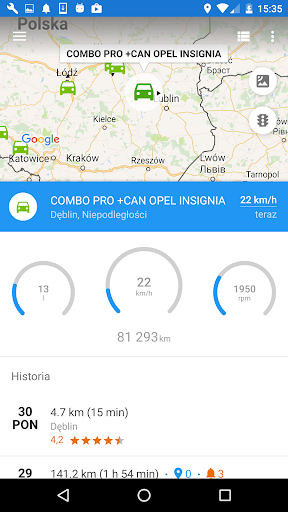 SERIS Konsalnet GPS Screen 2