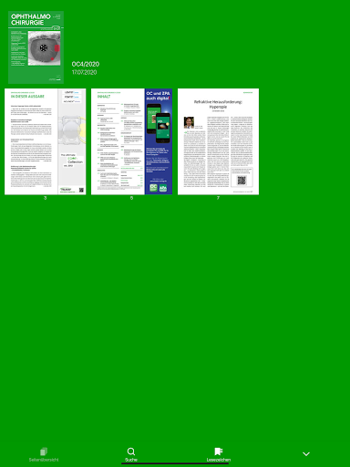 OPHTHALMO-CHIRURGIE – OC App Screen 2