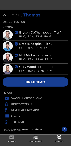 Android application Fore Fathers Pro screenshort