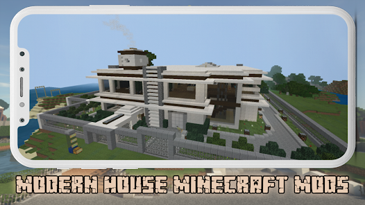 Captura de Pantalla 3 Modern House Minecraft Mods android