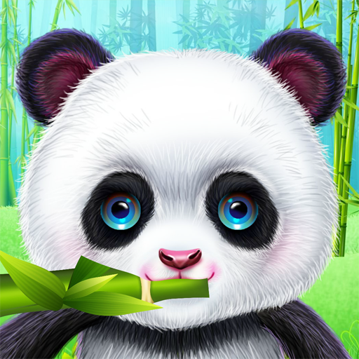 Cute Little Panda Dentist Care