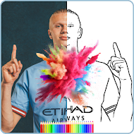 Erling Haaland Coloring APK
