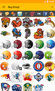 Football Pack for Big Emojiのおすすめ画像2