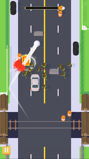 Android application Ball VS Zombies screenshort