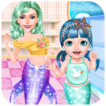 Cover Image of ดาวน์โหลด Mermaid Family - Shopping Mall  APK