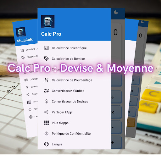 Aperçu de l'application