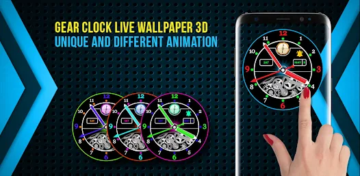 Analog Clock Live Wallpaper 3D - Apps on Google Play