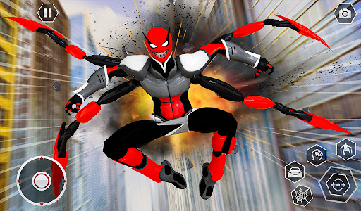 Black Spider Rope SuperHero 2