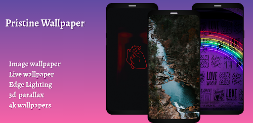 Android application Pristine Wallpapers - 4k HD screenshort