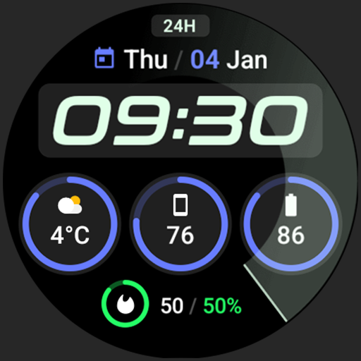 Active 2: Watch face Logo