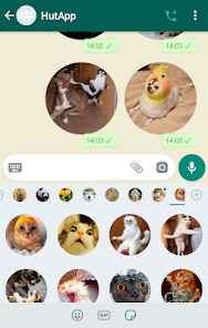 Captura 7 Stickers de animales WhatsApp android