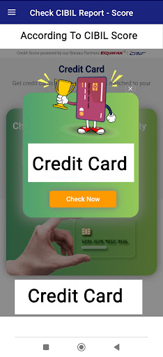 Check CIBIL Report - Score