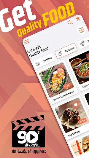 90s Cafe - Online Food Delivery App screenshot 14