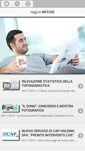 Comune di Lesmo Screen 2