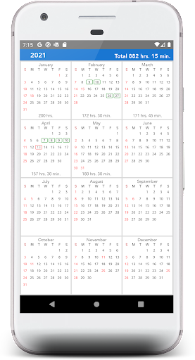 Megashift - Shift Calendar Screen 3