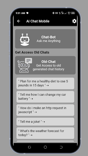 Ai Chat Mobile Screen 3