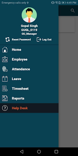Android application Mihi screenshort