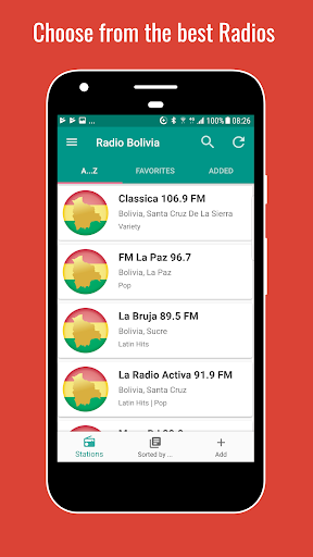 Android application Bolivia Radio screenshort