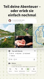 komoot - Wandern und Radfahren Screenshot