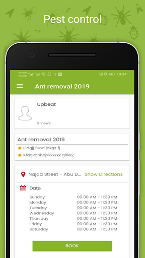 الإبداع لمكافحة الحشرات