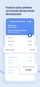 Captura de Pantalla 5 Zoho Invoice - Facturas Fácil android