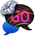 GO SMS - Sweet Diamonds icon