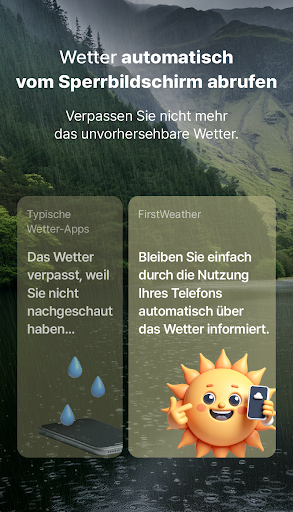 FirstWeather Deutsch Screen 2
