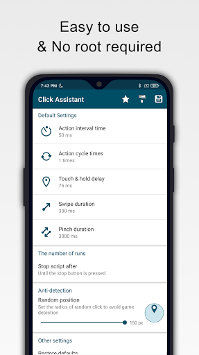 Click Assistant - Auto Clicker : Gesture Recorder 1.11.5 APK screenshots 1